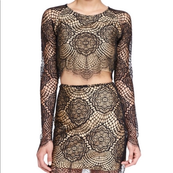 For Love And Lemons Tops - For Love and Lemons Grace Crop Top Medium